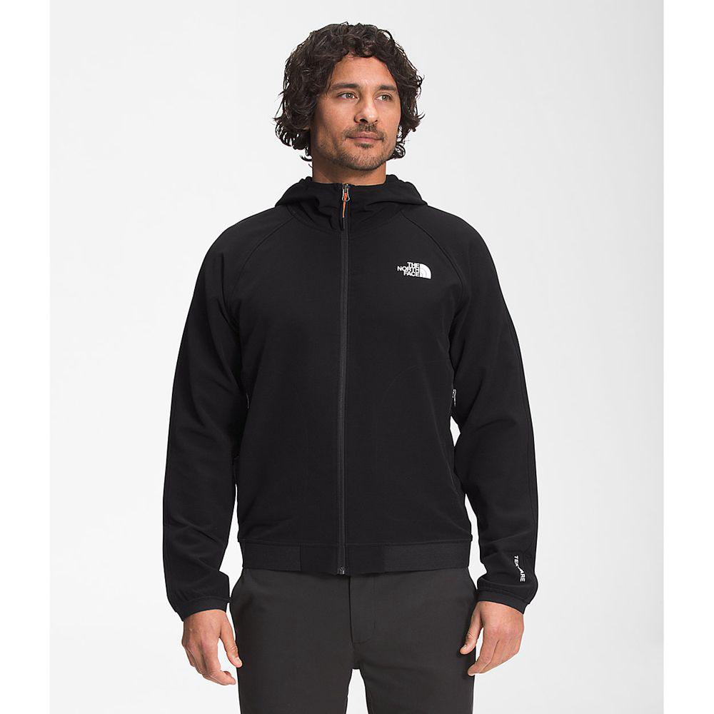 The North Face Tekware® Fleece Full Zip Ανδρικα Φούτερ Hoodie - Μαυρα (NZYB83507)